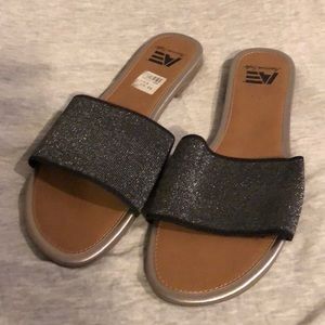Glitter sandals